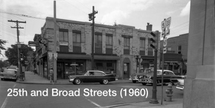 25th and broad street rva 1960