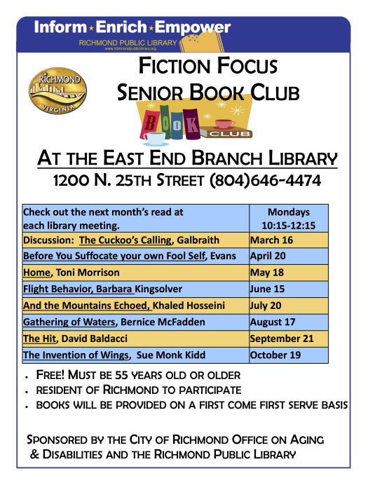 Fiction Focus Book Club EE