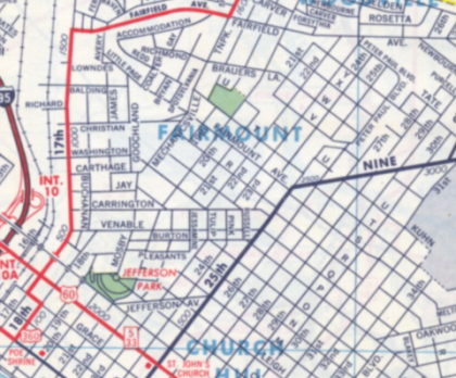 Richmond map 1962