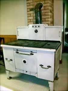 FOR SALE: 1864 Home Comfort Wood Cooking Stove.